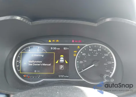 2025 Nissan Versa 1.6 Sv из США, поврежденный, VIN 3N1CN8EV2SL830408